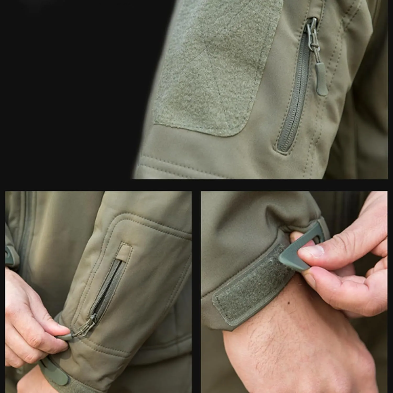 Blyo Waterproof Thermal Jacket, Tactical Jacket for Men, Mens Soft Shell Warm Jacket, Soft Shell Warm Jacket