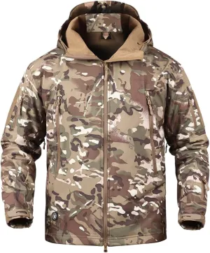 Blyo Waterproof Thermal Jacket, Tactical Jacket for Men, Mens Soft Shell Warm Jacket, Soft Shell Warm Jacket