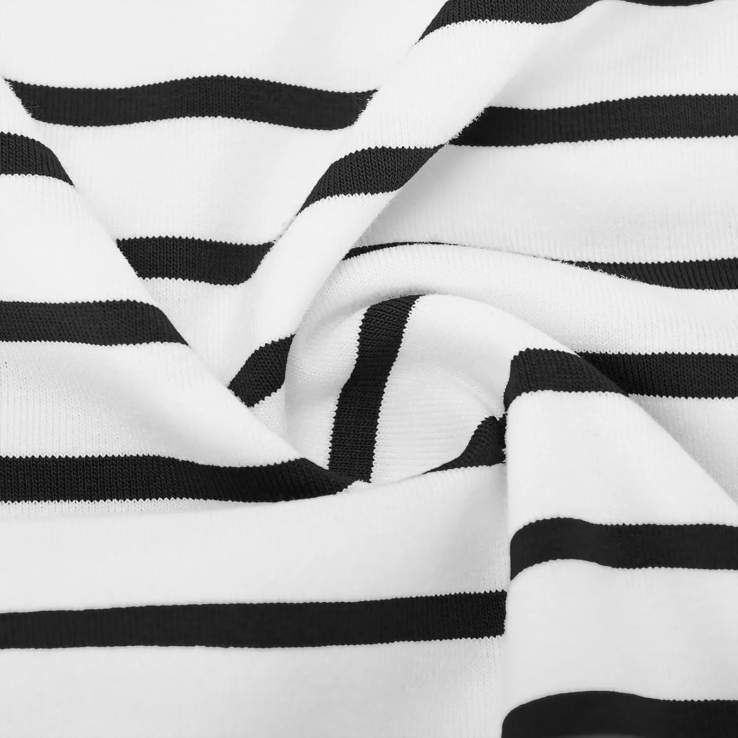 Borniu Women Casual Summer Dresses Short Sleeve Striped Midi Dress Crewneck Fashion Party Beach Vocation T Shirt Maxi Dress