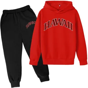 Boy's Tracksuits Long Sleeve Summer Fall Classic Lightweight Sports Sets Comfortable Letter Print Clothes