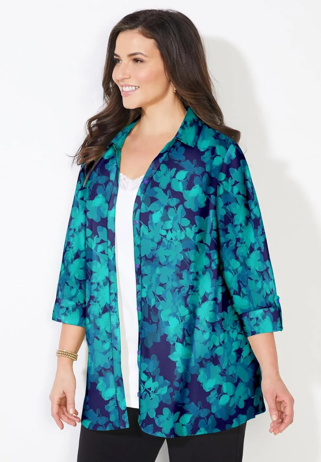 Catherines Women's Plus Size The Timeless Blouse