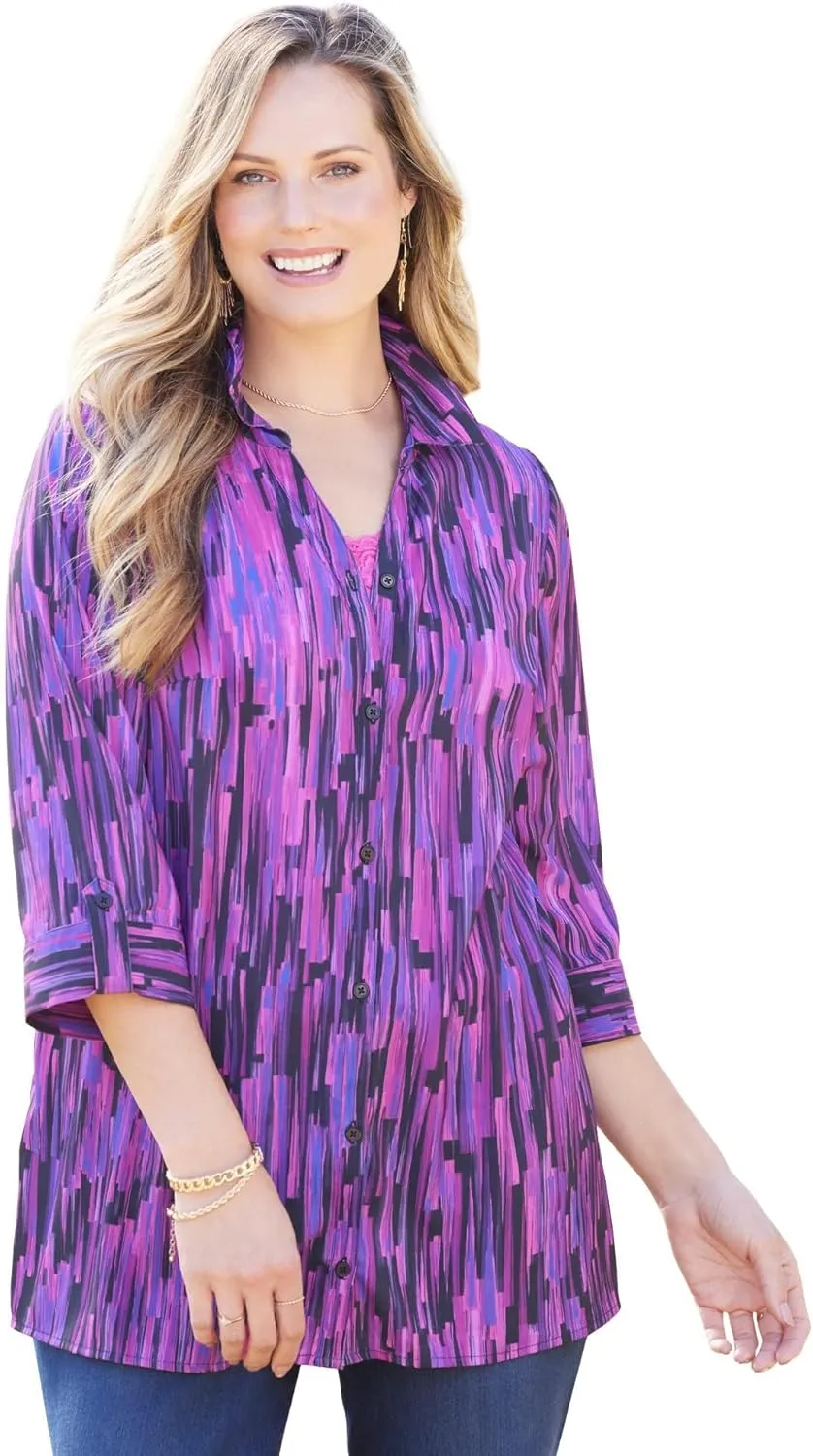 Catherines Women's Plus Size The Timeless Blouse