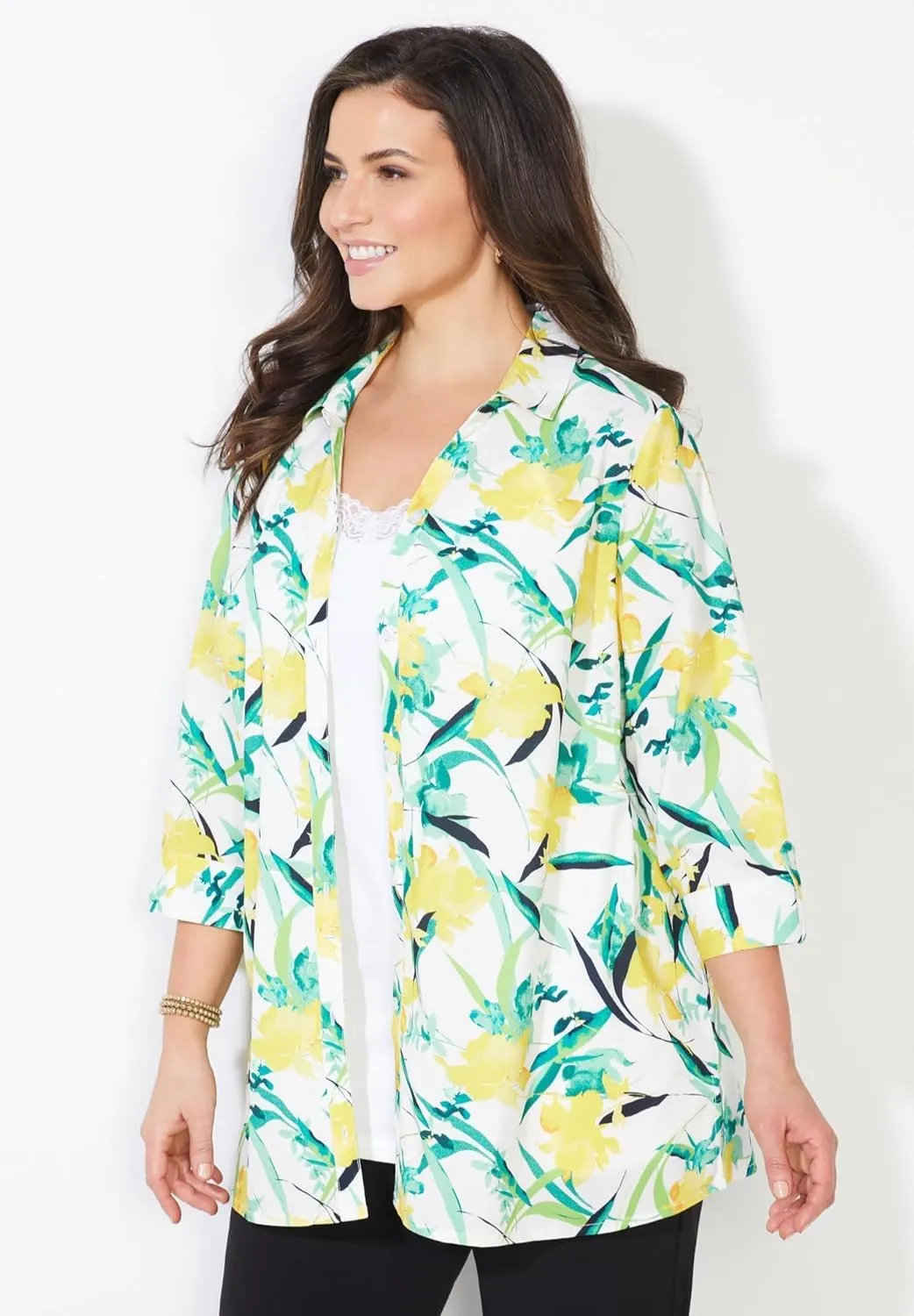 Catherines Women's Plus Size The Timeless Blouse