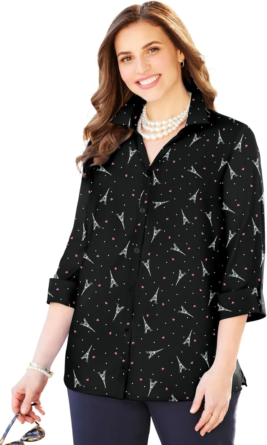 Catherines Women's Plus Size The Timeless Blouse