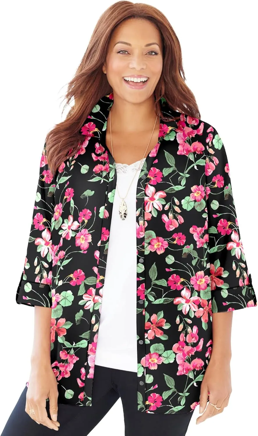 Catherines Women's Plus Size The Timeless Blouse