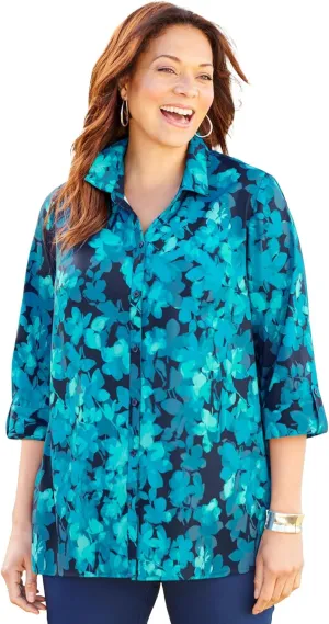 Catherines Women's Plus Size The Timeless Blouse