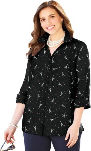 Catherines Women's Plus Size The Timeless Blouse