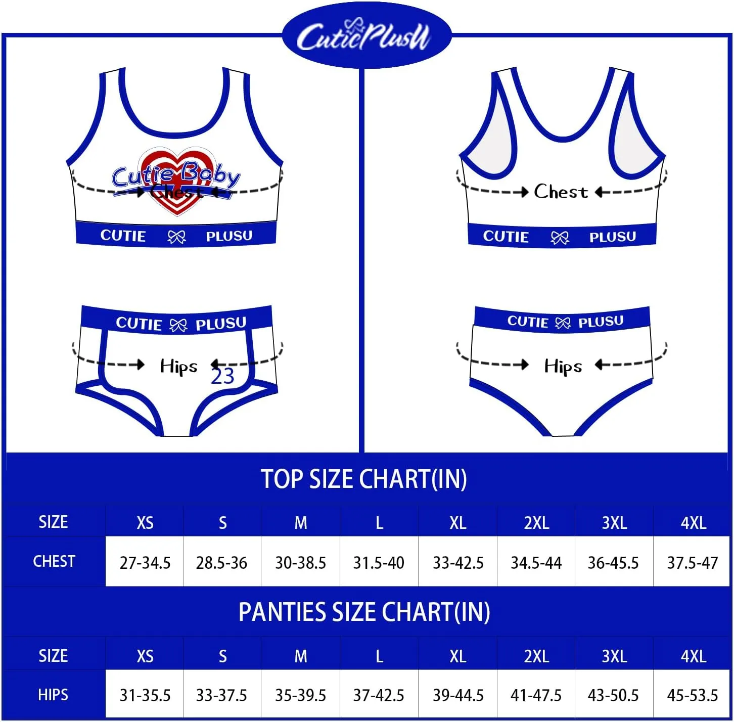 CutiePlusU Women Cotton Sports Bralette Set- Basketball 1