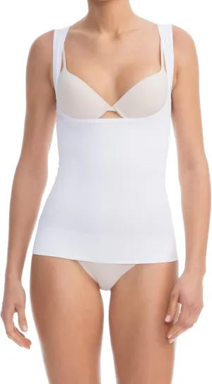 Farmacell Shapewear Camisole Tops for Women Made in Italy - Seamless Bust Tummy Control Shapewear - Push Up Tank Top - 606