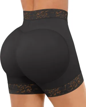 FeelinGirl Butt Lifter Panties Hip Enhancer Shapewear Tummy Control Body Shaper Shorts