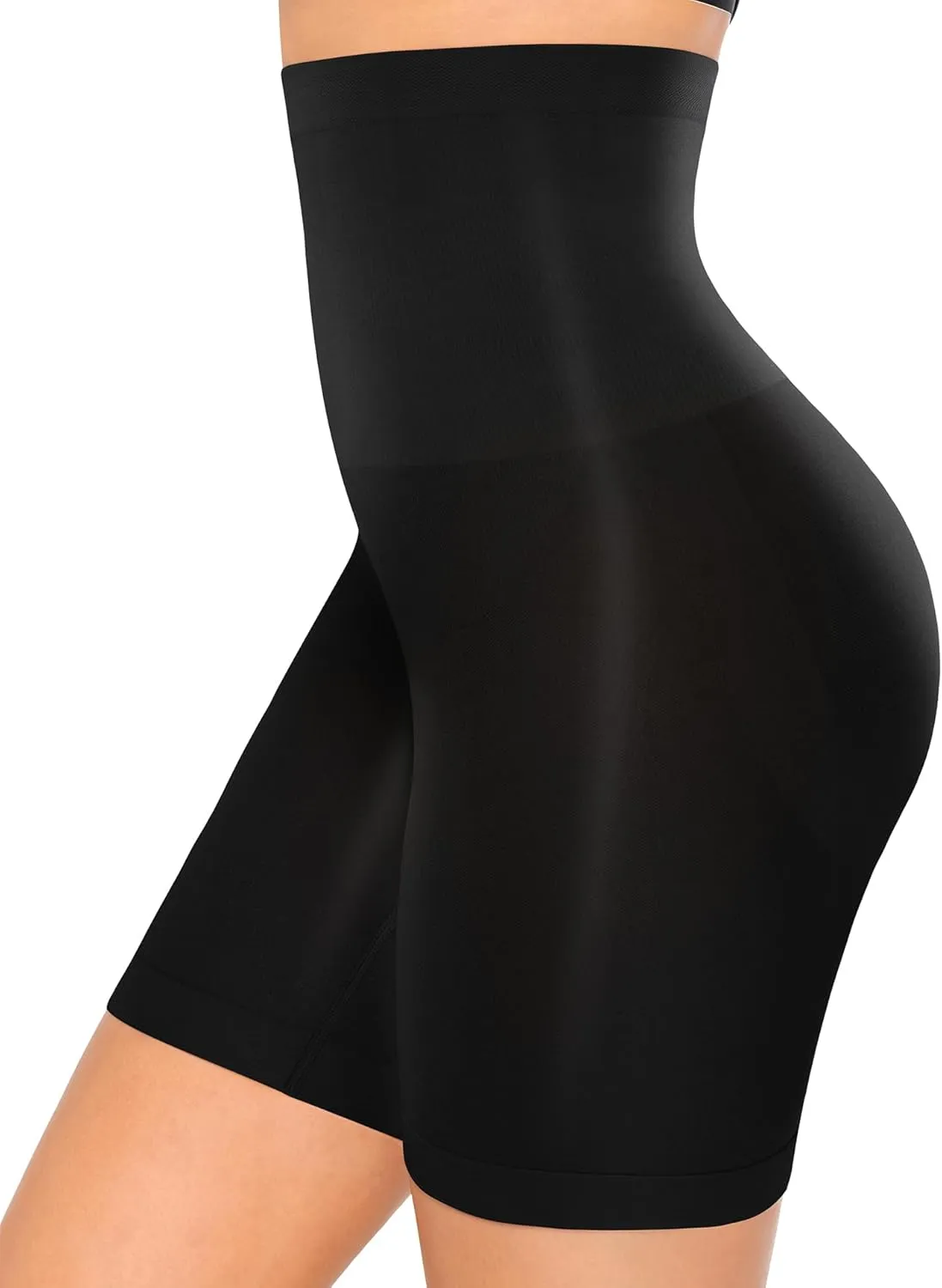 FeelinGirl Tummy Control Shapewear Shorts Body Shaper for Women High-Waisted Thigh Slimming