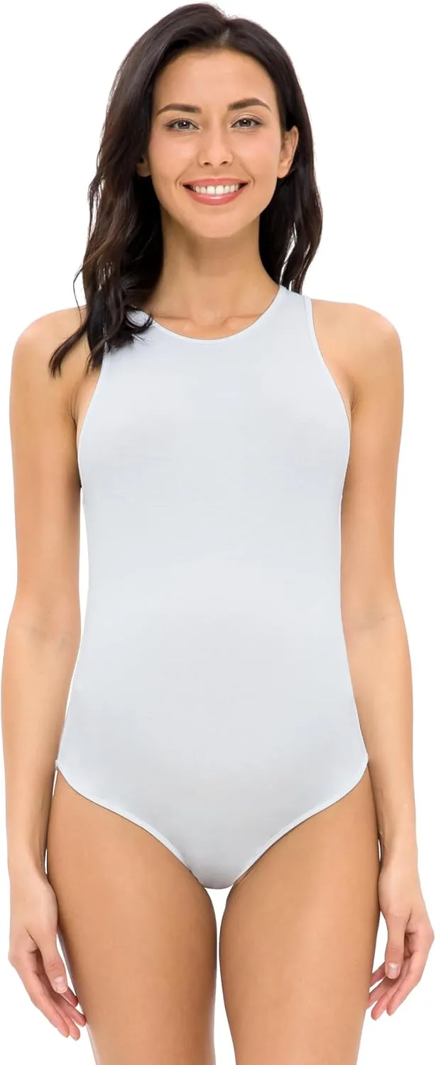 Foucome Women's Maternity Bodysuit Sleeveless Shapewear Tank Tops Pregnancy Romper Jumpsuit