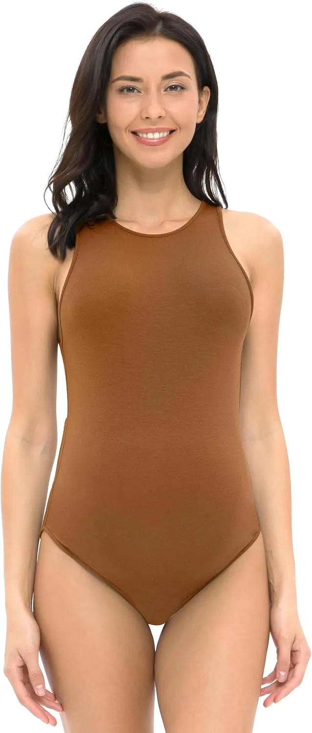 Foucome Women's Maternity Bodysuit Sleeveless Shapewear Tank Tops Pregnancy Romper Jumpsuit