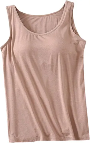 Gym with Built in Bras Tank Tops for Women Going Out Workout Sporty Sleeveless Fashion Shirts Wireless Athletic Cute