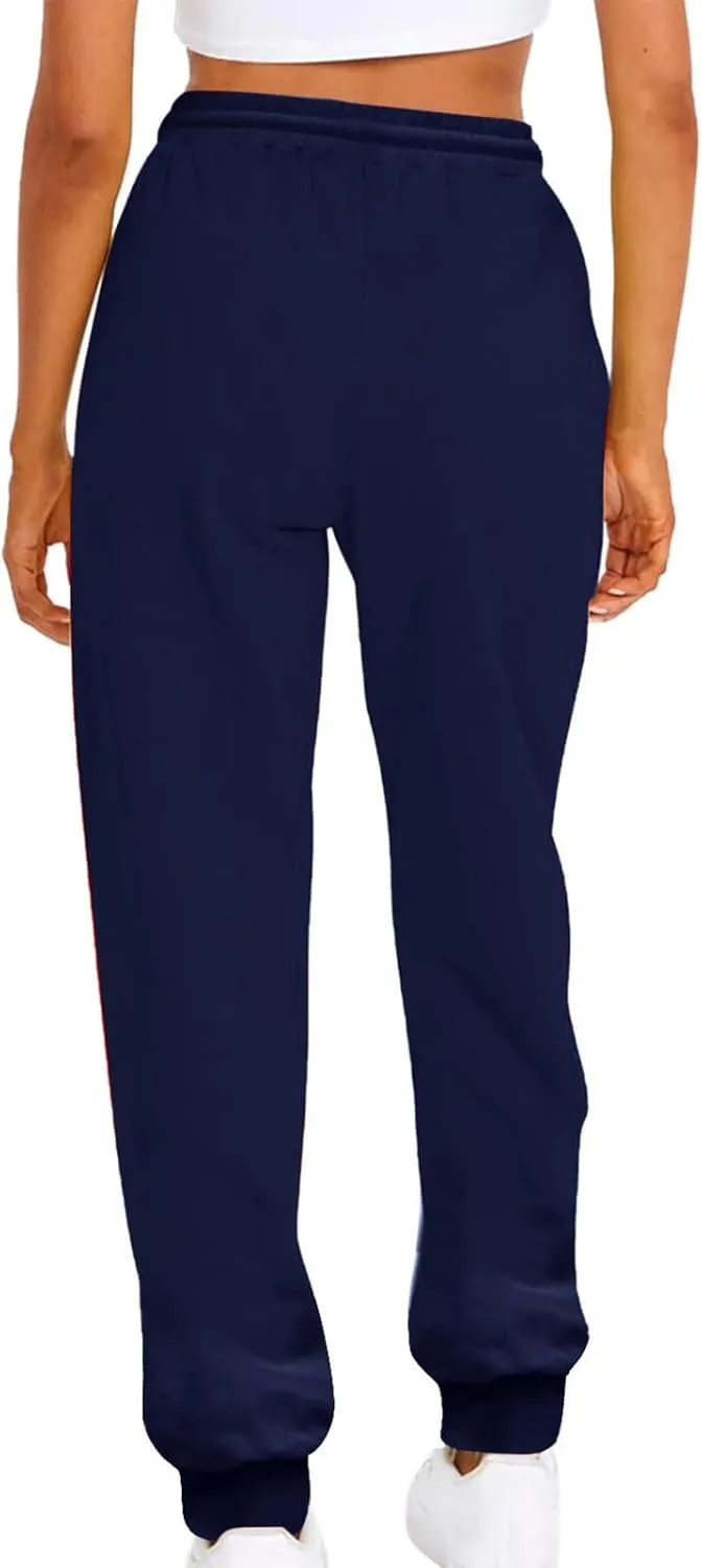 Jogger Sweatpants for Women Fleece Lined Track Pants Warm Winter Pants Baggy Casual Pants High Waisted Lounge Pants