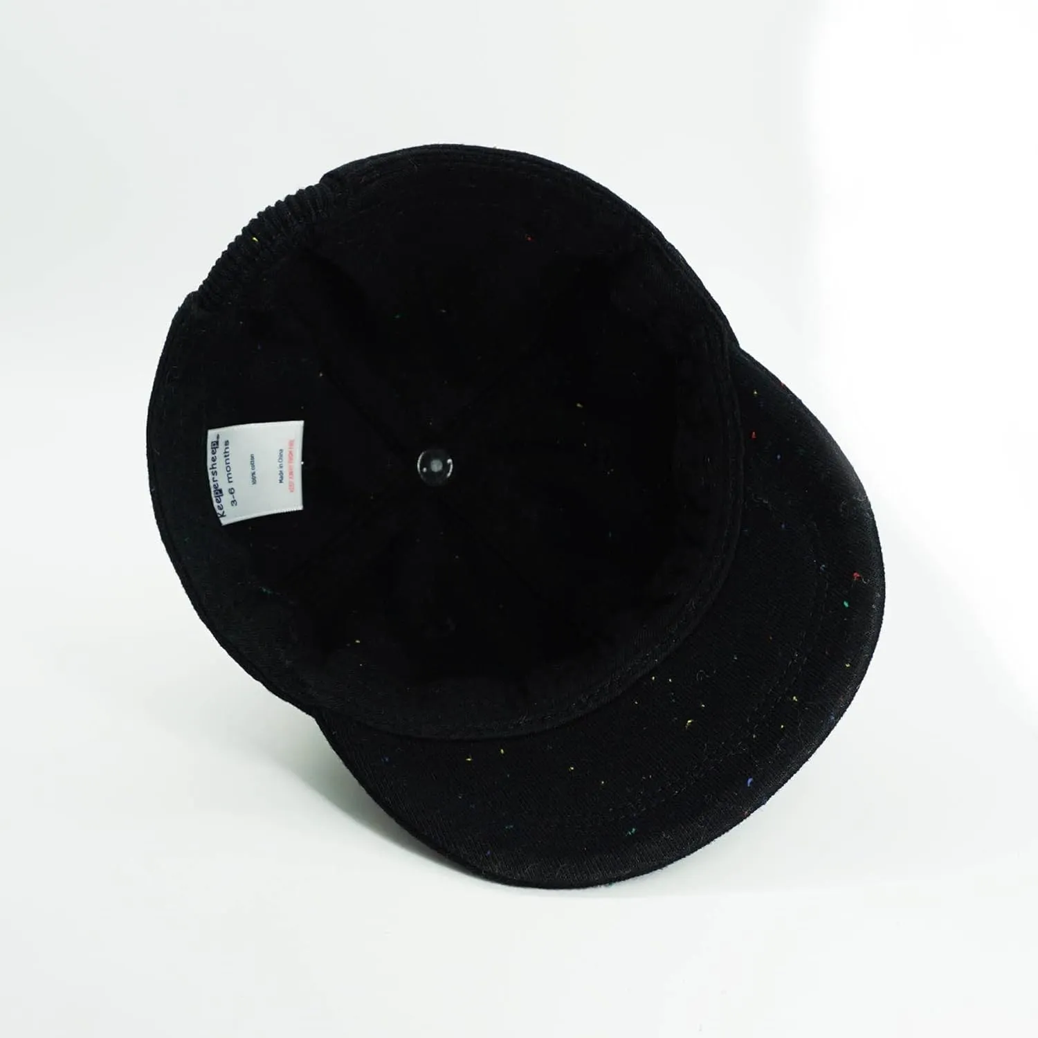 Keepersheep Baby Baseball Cap Infant Sun Hat, Cotton Knit with Soft Brim, Adjustable Soft Newborn Toddler Cap