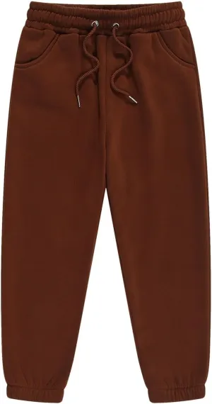 Kids Boys Jogger Pants Toddler Boys' Drawstring Elastic Waist Cotton Solid Pants Casual Sweatpants 1PCS