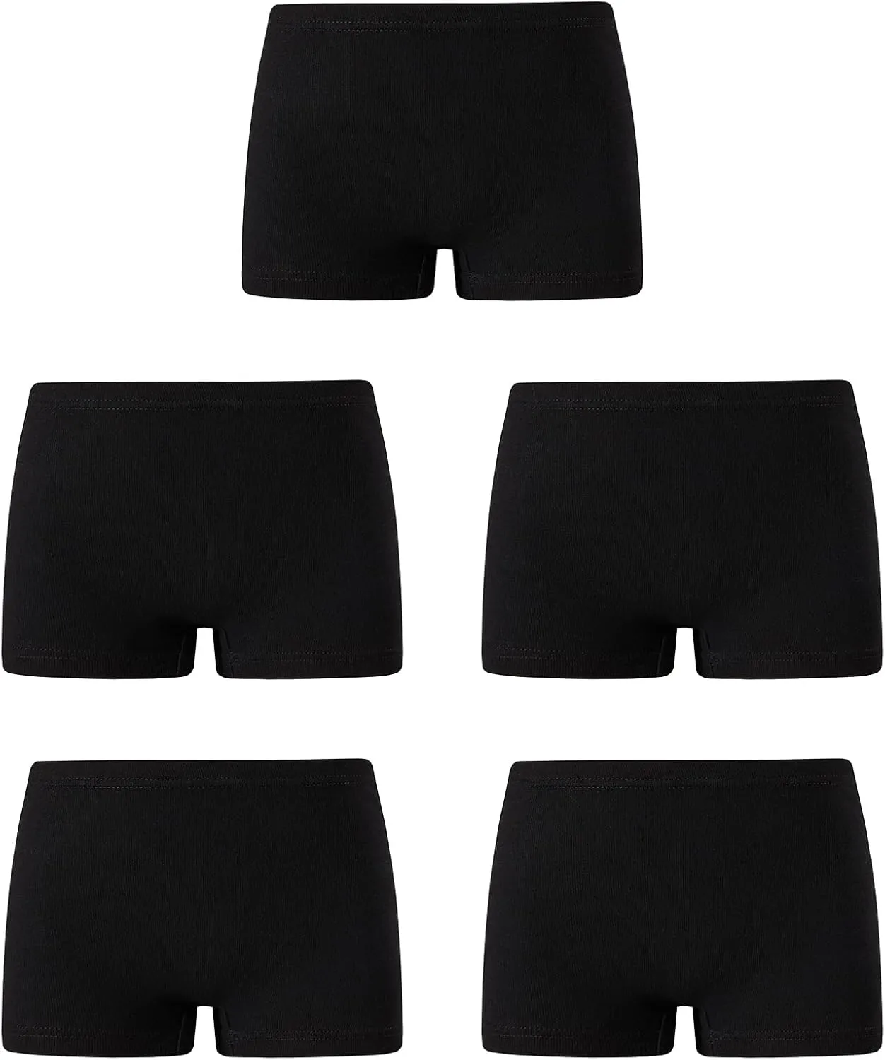 KikizYe Little Girls Boyshort Panties Big kids Soft Cotton Underwear