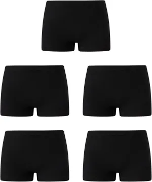 KikizYe Little Girls Boyshort Panties Big kids Soft Cotton Underwear