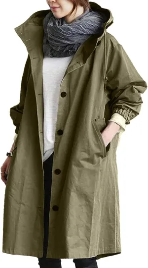 LCMTWX Trench Coat for Women 2023 Outwear Womens Elegant Windbreaker Wild Winter Women's Coat Black Trench Coat Women