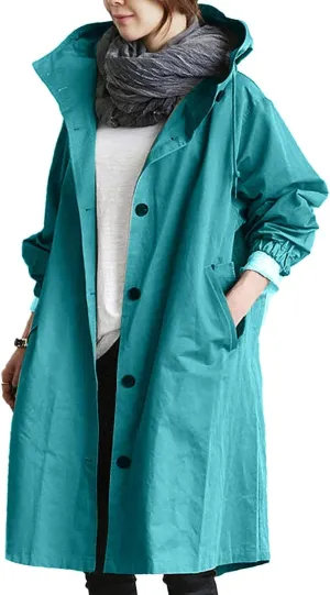 LCMTWX Trench Coat for Women 2023 Outwear Womens Elegant Windbreaker Wild Winter Women's Coat Black Trench Coat Women