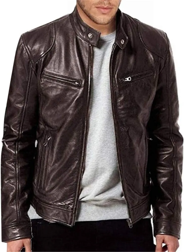 LCMTWX Winter Coats for Men Jacket Stand Collar Knitted Splice Sweater Coat Casual Cardigan Stylish Outwear Men's Thick