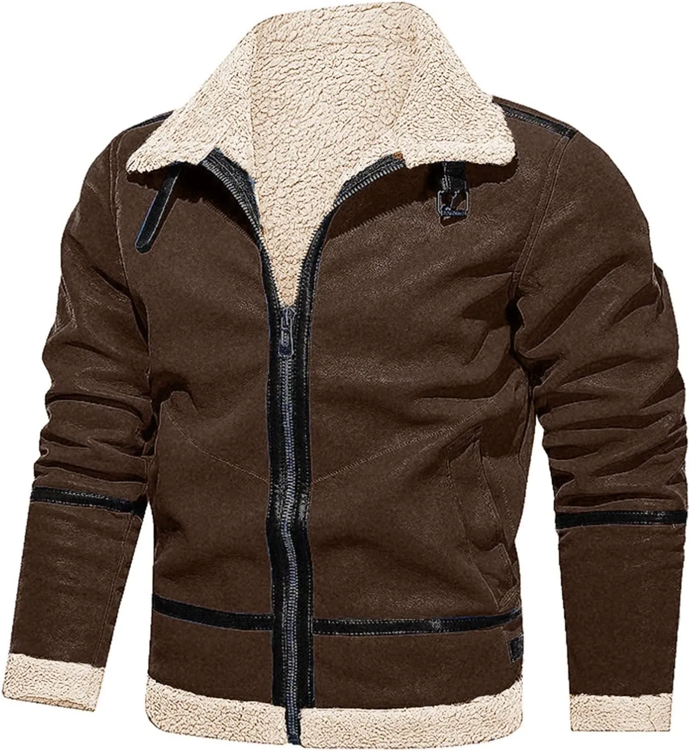 LCMTWX Winter Coats for Men Jacket Stand Collar Knitted Splice Sweater Coat Casual Cardigan Stylish Outwear Men's Thick