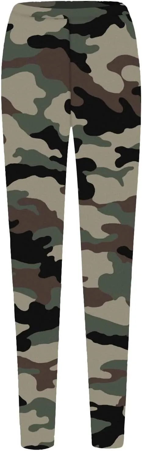 LCMTWX Womens Leggings with Pocket Leggings Artistic Printed Soft Stretchy Pants for Women Soft Athletic Tummy Control