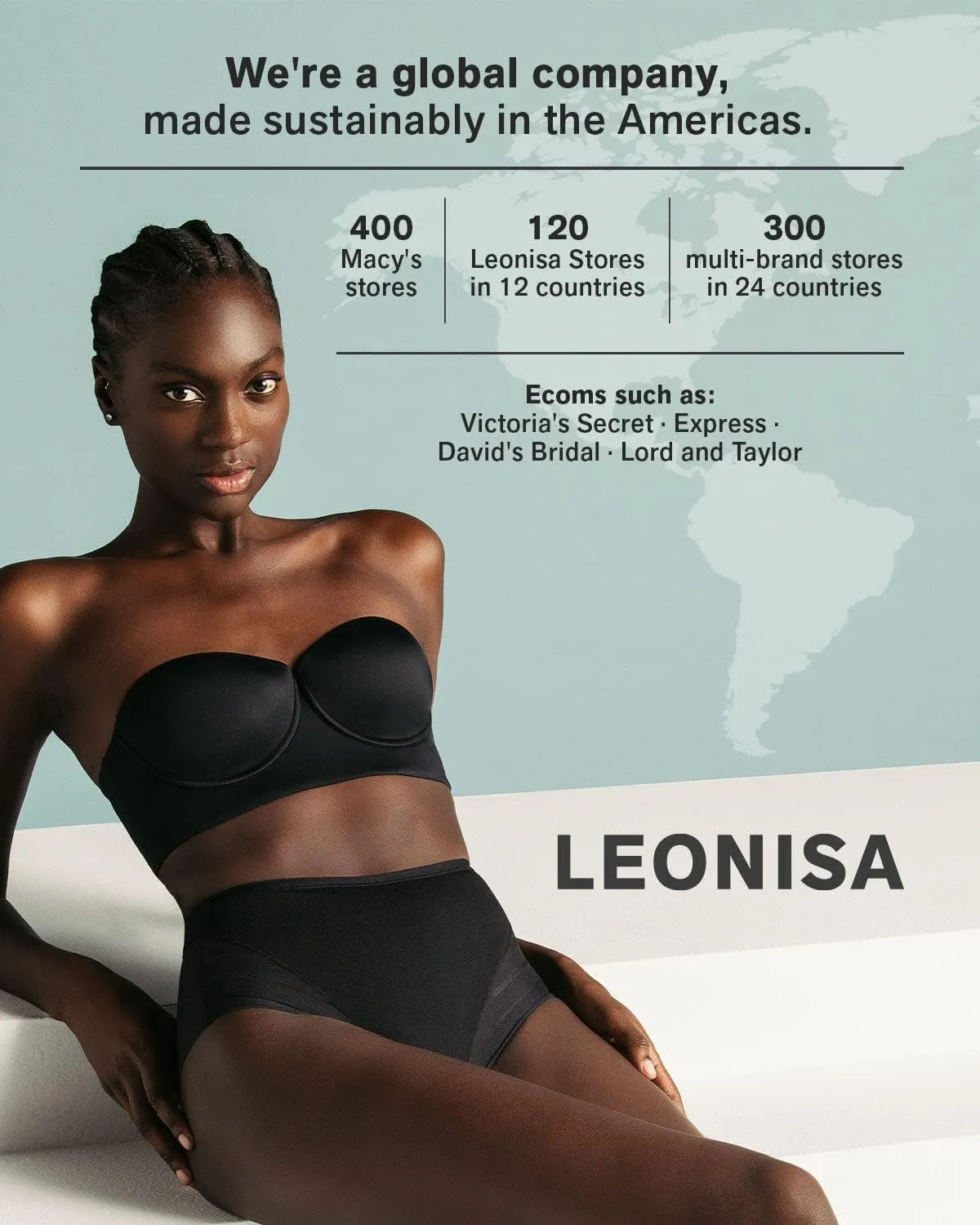 Leonisa Shapewear Shorts for Women, Mid-Rise Shaper Shorts with Tummy Control and Butt Lifter Support