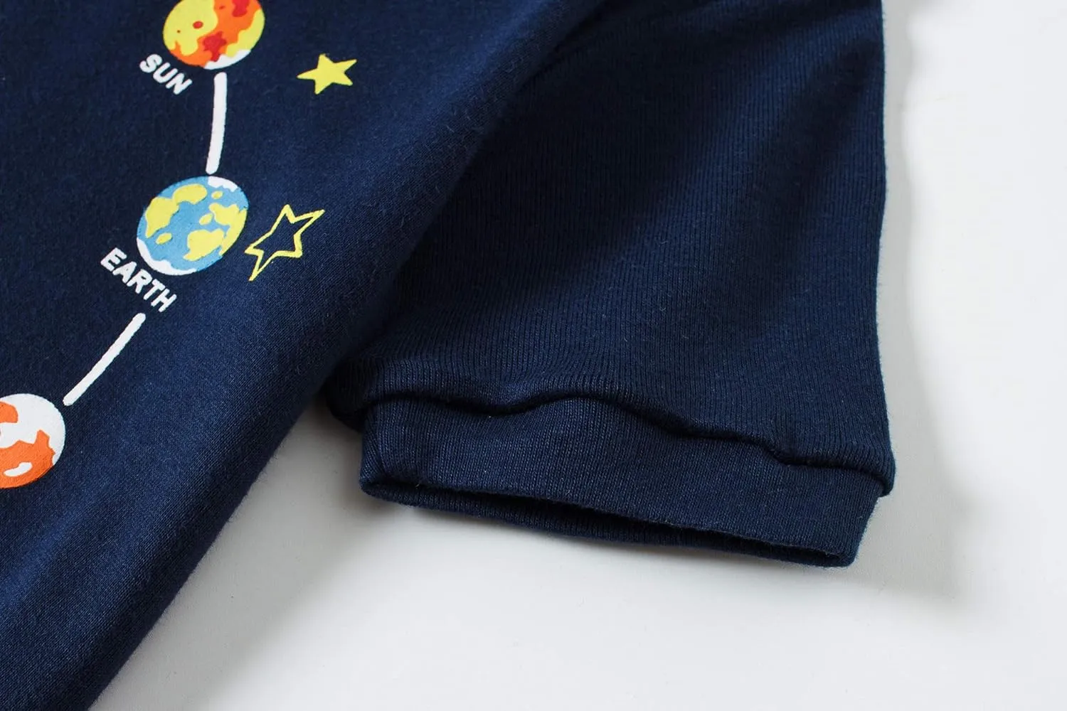 Little Boys Short Set Pajamas for Boys 100% Cotton Toddler Train Dinosaur Sleepwear Summer Clothes Size 2-7T