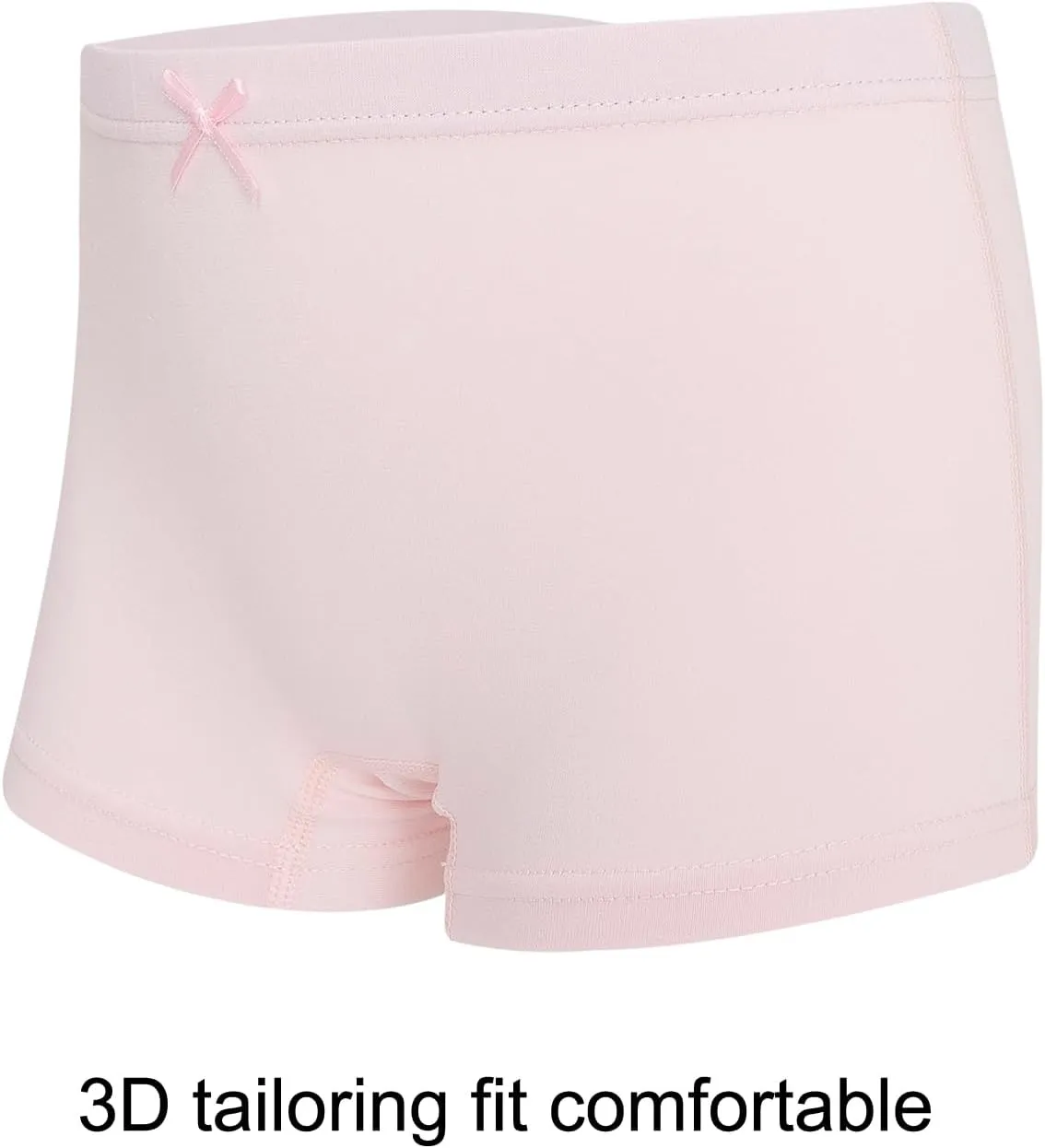 Little Girls Cotton Boy Shorts Toddler Panties Baby Princess Underwear (Pack of 4)