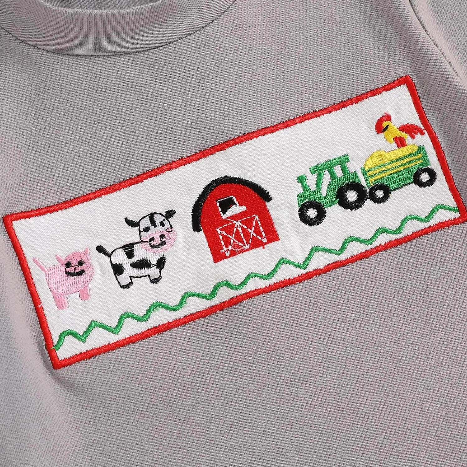 Madjtlqy Toddler Baby Boy Summer Clothes Short Sleeve T Shirt Top Casual Shorts Set Cute Infant Boys Shorts Set