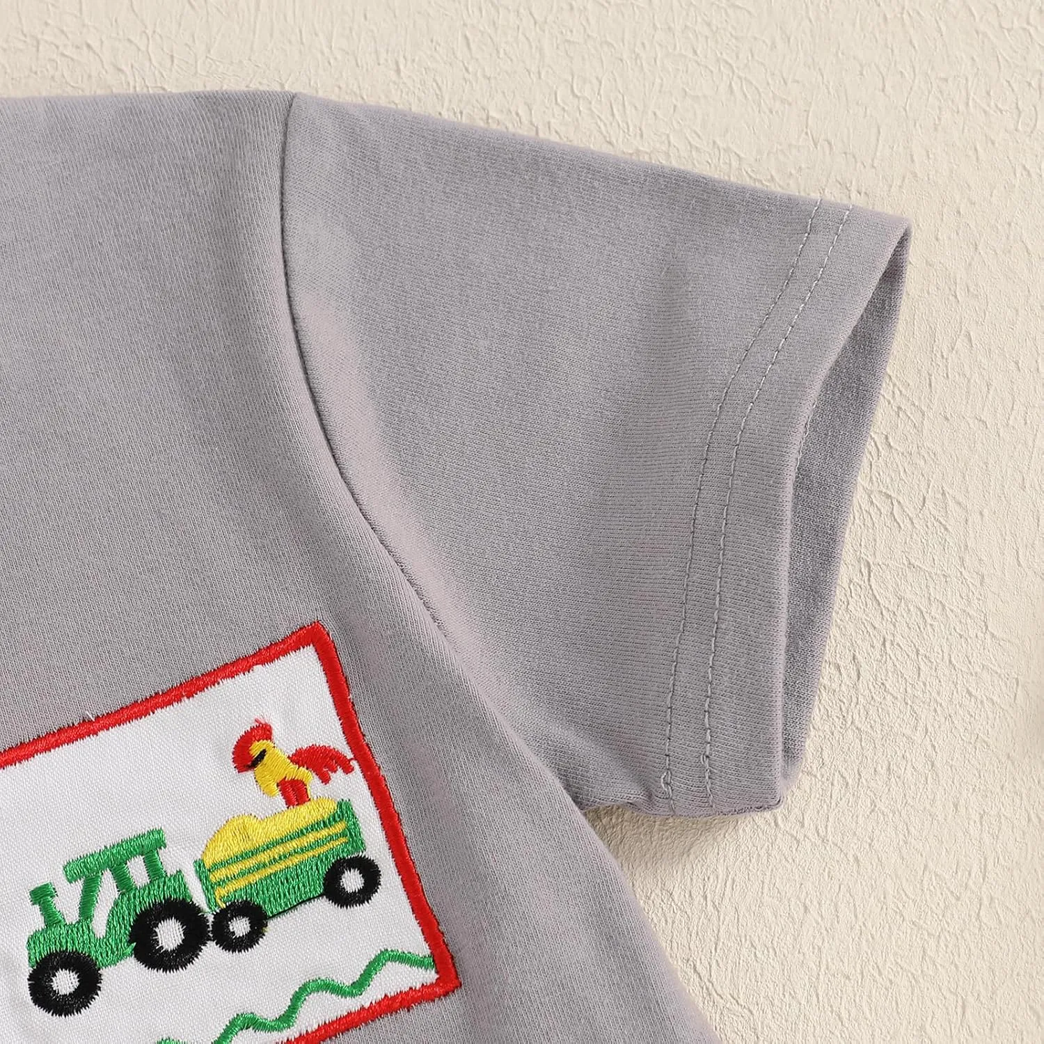 Madjtlqy Toddler Baby Boy Summer Clothes Short Sleeve T Shirt Top Casual Shorts Set Cute Infant Boys Shorts Set