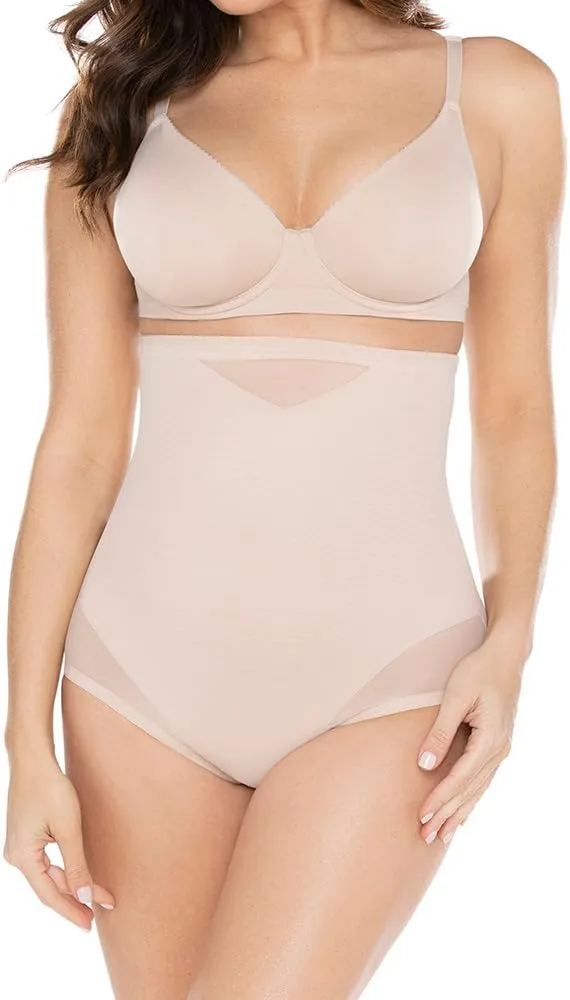 Miraclesuit Women's Shapewear Surround Support Shaping Hi Waist Brief Underwear