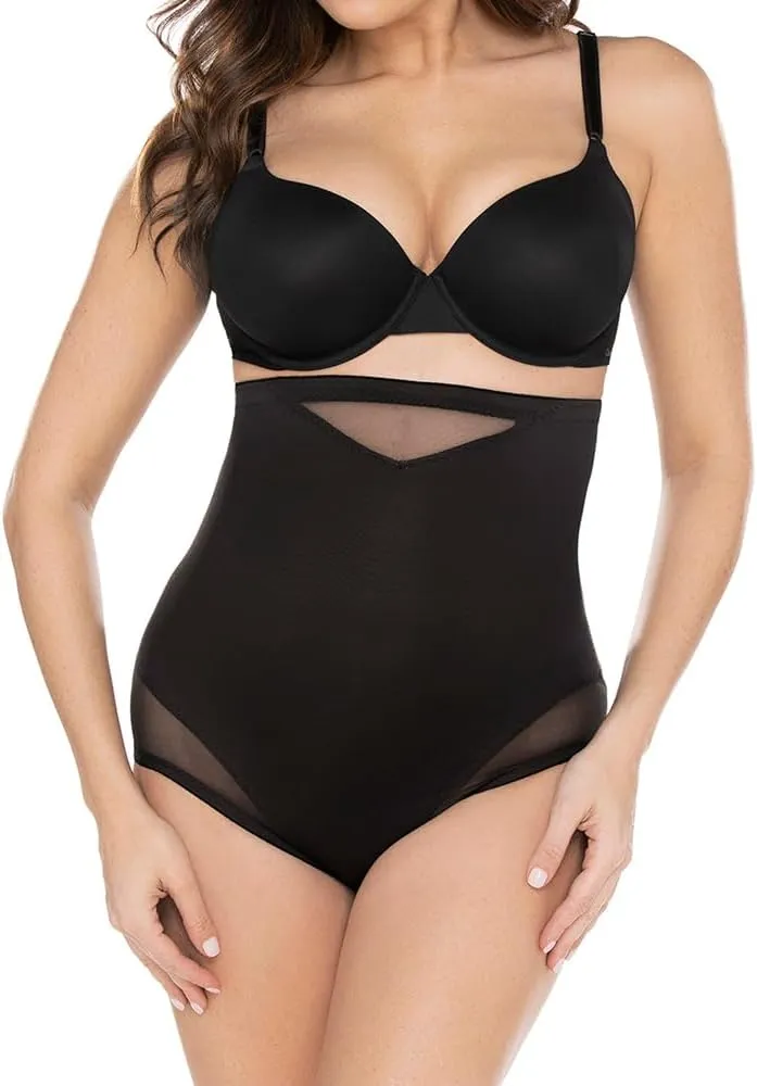 Miraclesuit Women's Shapewear Surround Support Shaping Hi Waist Brief Underwear