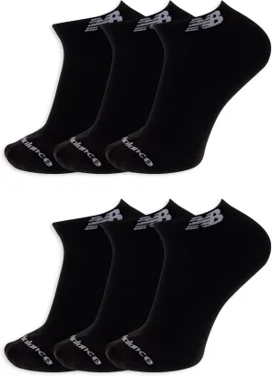 New Balance Women's Performance Cushioned Low Cut Socks-6 & 12 Pairs-Moisture Wicking
