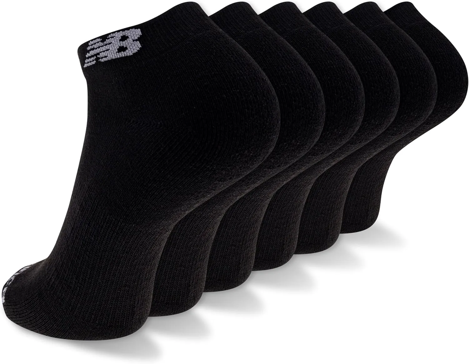 New Balance Women's Performance Cushioned Low Cut Socks-6 & 12 Pairs-Moisture Wicking