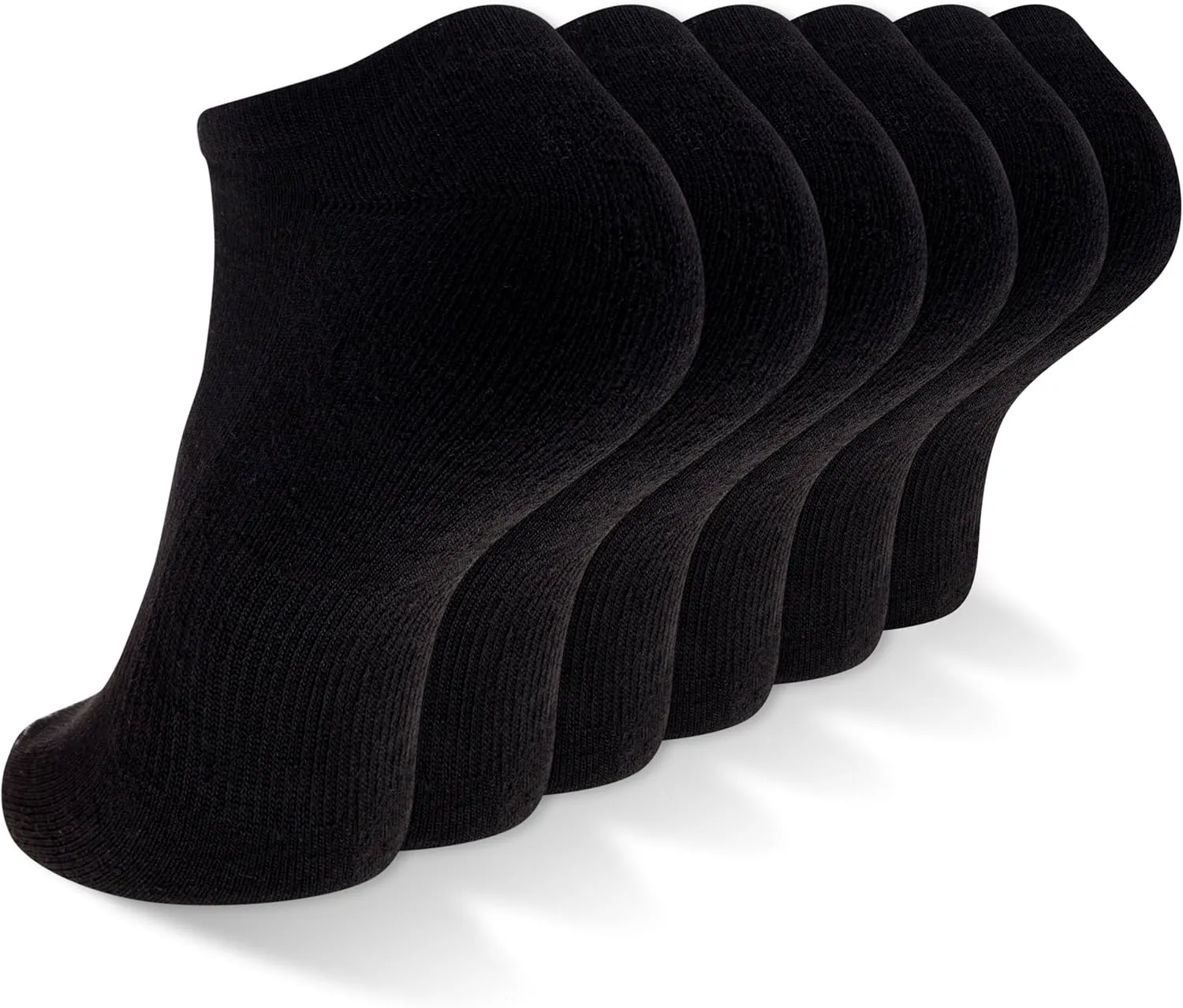 New Balance Women's Performance Cushioned No Show Socks-6 & 12 Pairs-Moisture Wicking