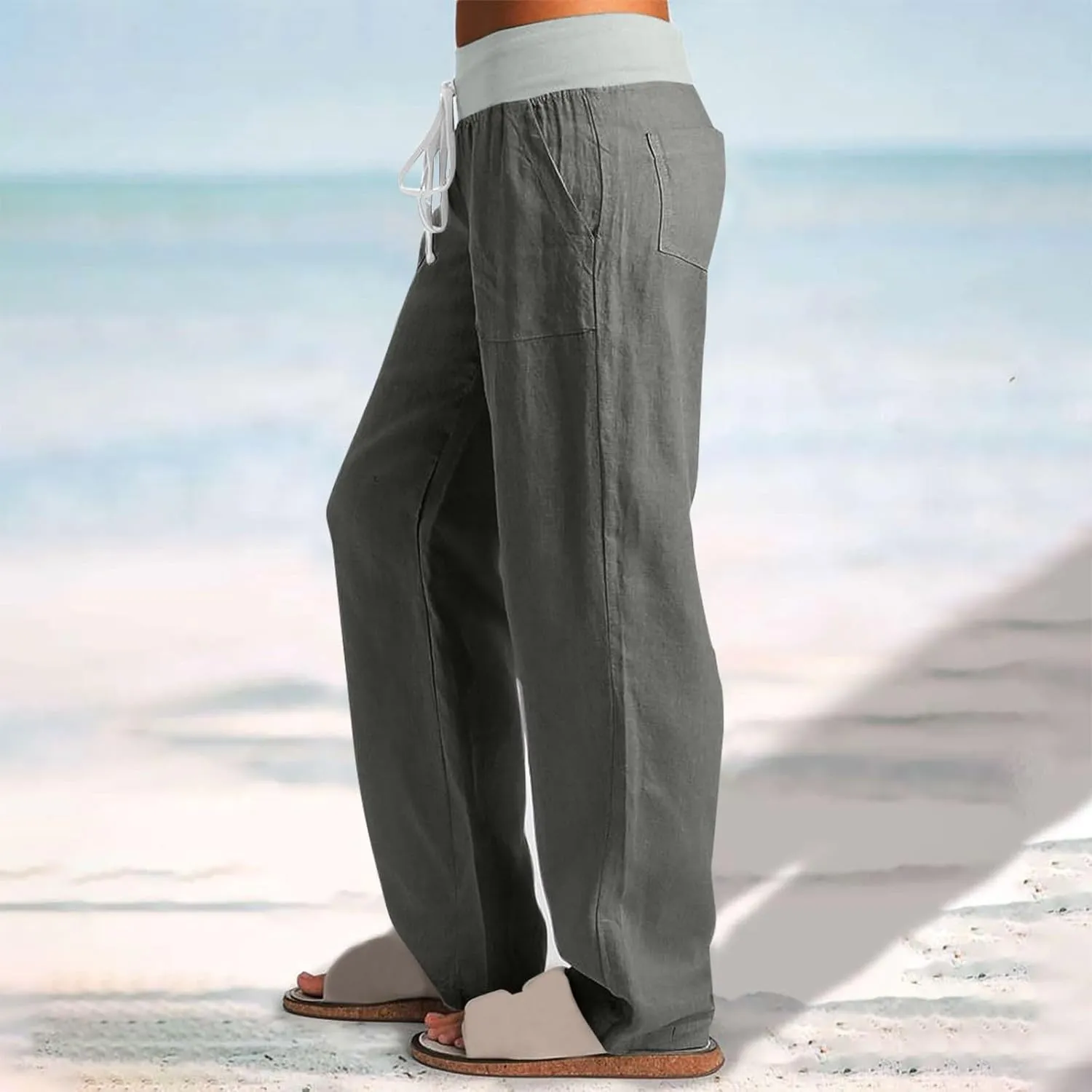 Parachute Joggers Jeans Sagging Loose Slim Waist Straight Pants Women's Casual Jeans Joggers for Women Fall Pants