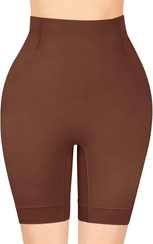 sellto Tummy Control Shapewear Shorts High Waisted Body Shaper Shorts Women Seamless Girdles Under Dresses Thigh Slimmer