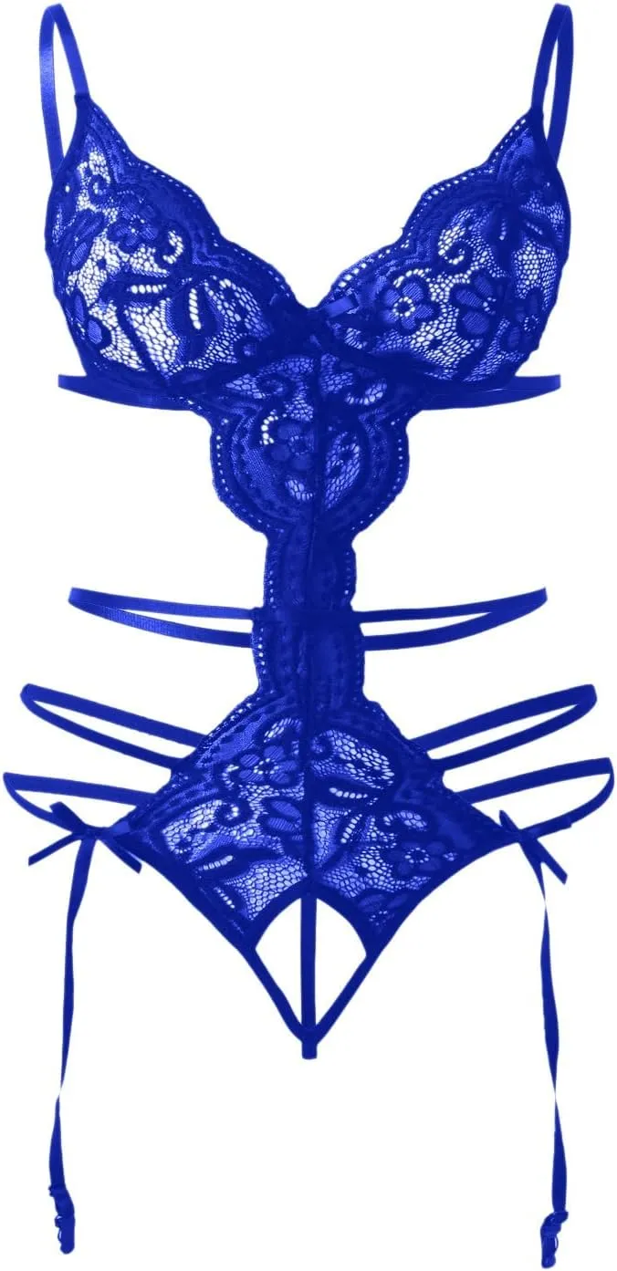 Sexy Lingerie for Women Naughty Outfits Teddy Lingerie Bodysuit One Piece Babydoll Underwire