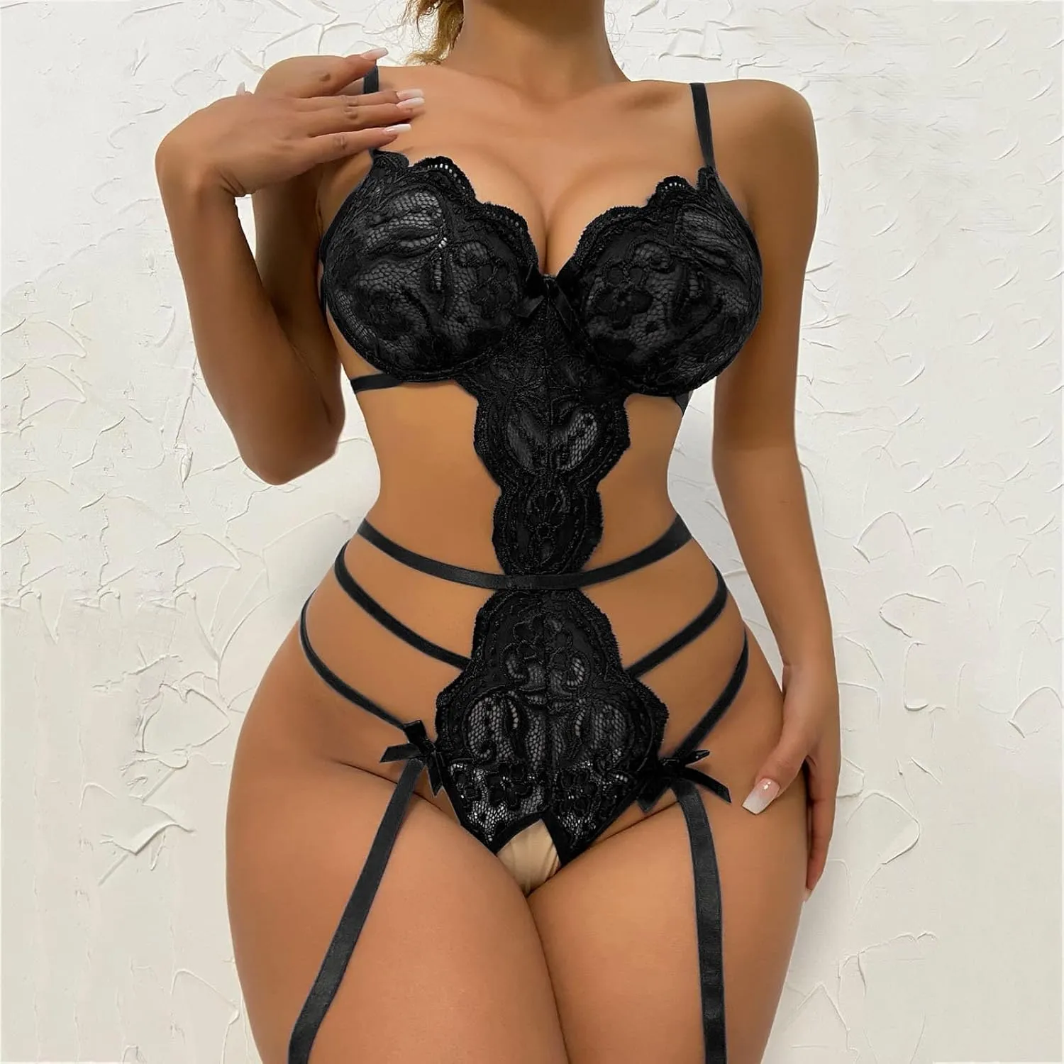 Sexy Lingerie for Women Naughty Outfits Teddy Lingerie Bodysuit One Piece Babydoll Underwire