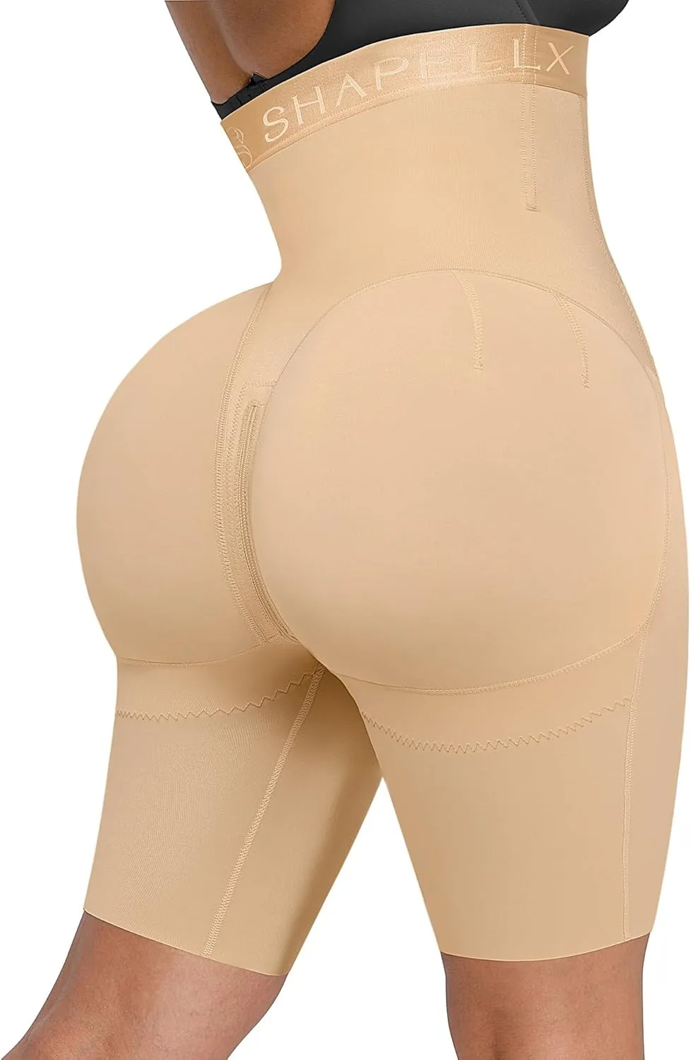 SHAPELLX Shapewear For Women Tummy Control High Waisted Body Shaper Shorts Butt Lifting Shapewear Higher Power Panties
