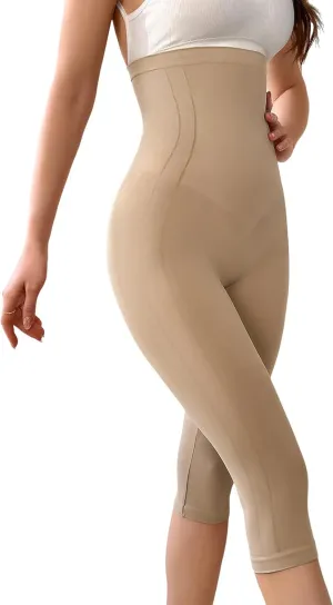 Shapewear Leggings for Women Tummy Control High Waisted Seamless Body Shaper Butt Lift Thigh Slimmer