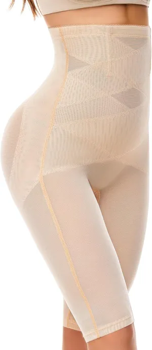 SIMIYA Shapewear Tummy Control Body Shaper for Women Compression Waist Trainer Girdle Thigh Slimmer Butt Lifting Shapewear