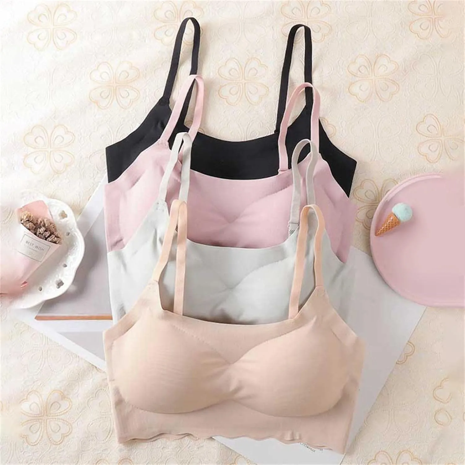 Sport Bras for Women Women's Seamless Comfortable Sports Bra Workout Activity Yoga Bras Workout Padded Yoga Sports