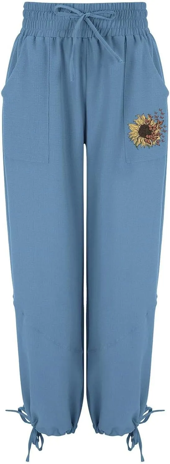 Sweatpants Women Baggy 2024 Pants Workout High Waisted Yoga Pants with Pockets Black Jogger Women Women Pants 2024