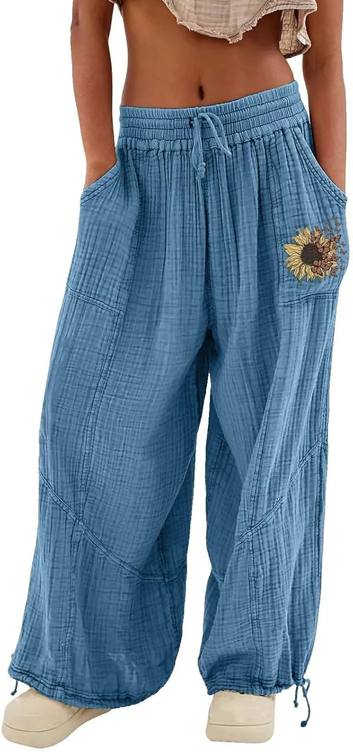 Sweatpants Women Baggy 2024 Pants Workout High Waisted Yoga Pants with Pockets Black Jogger Women Women Pants 2024