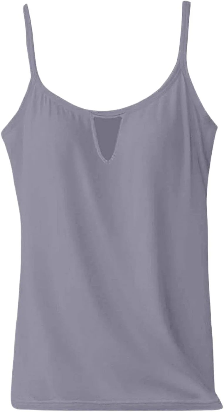 Tank Top for Women 2025 Summer Casual Basic Sleeveless Camisole Tops with Built in Bra Womens Undershirts