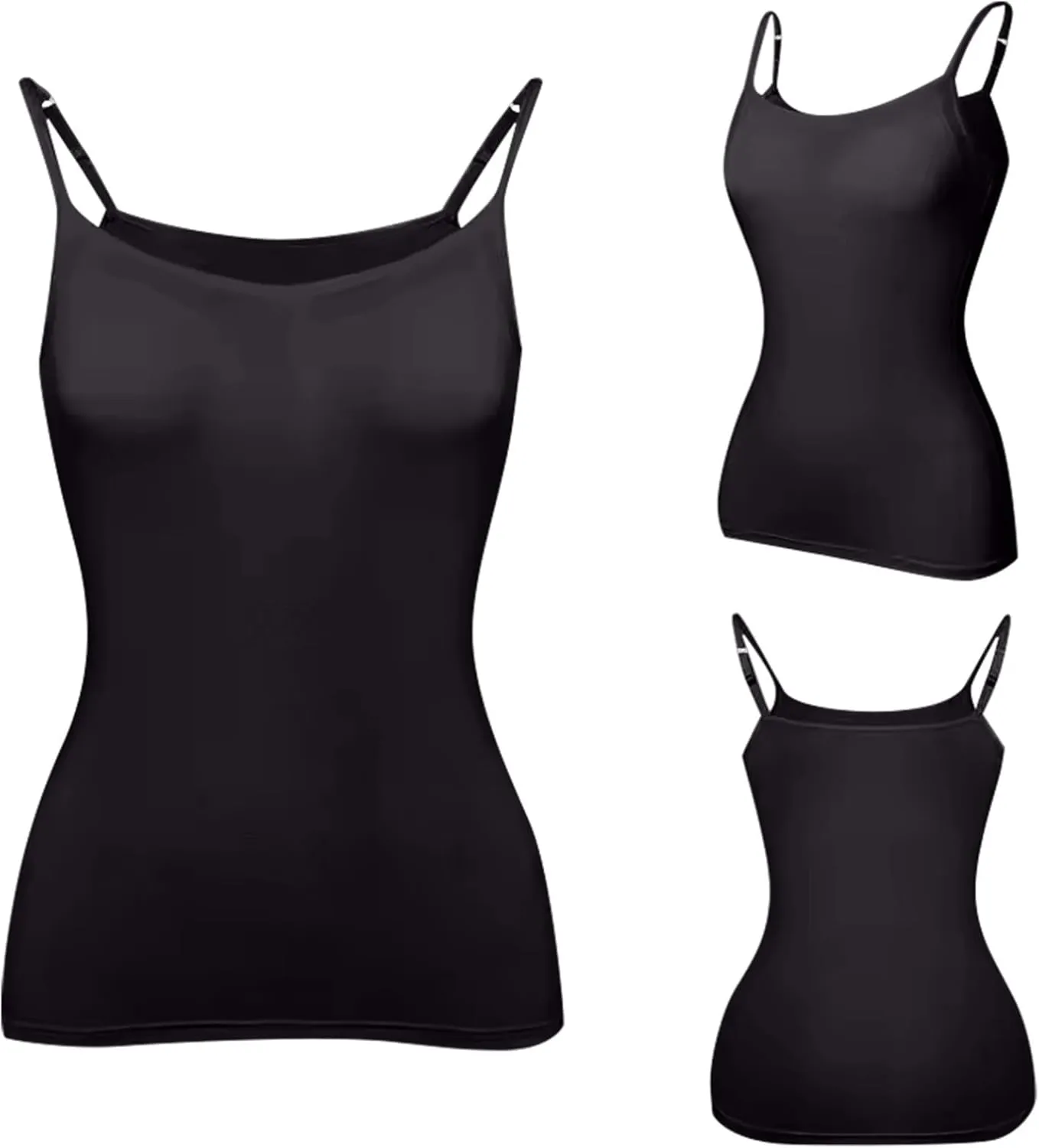 Tank Top with Built in Bra for Women 2025 Summer Basic Padded Tanktops Workout Yoga Shirts